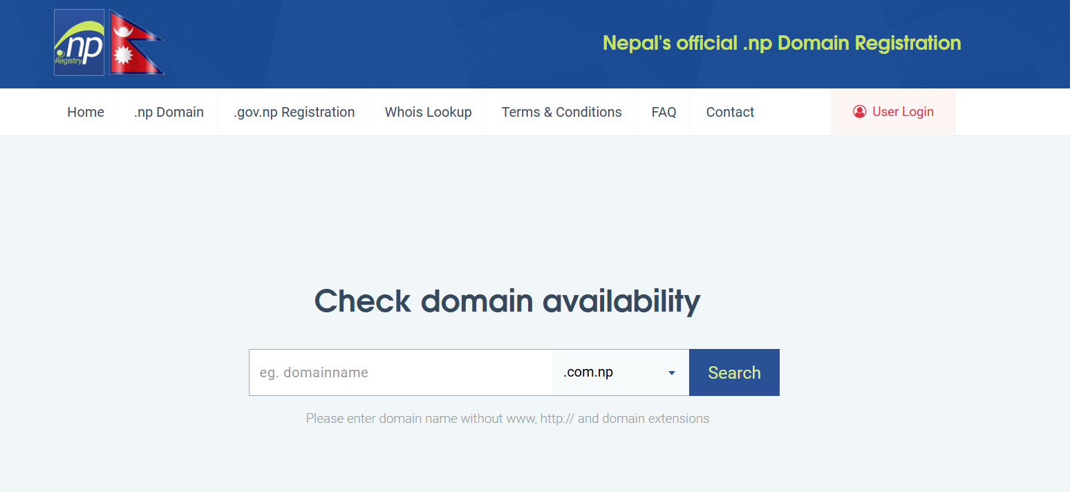 How to get free .com.np domain in Nepal?